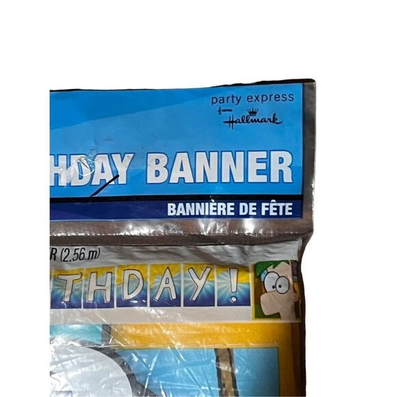 New Hallmark Disney’s Phineas & Ferb Birthday Banner - Picture 5 of 8
